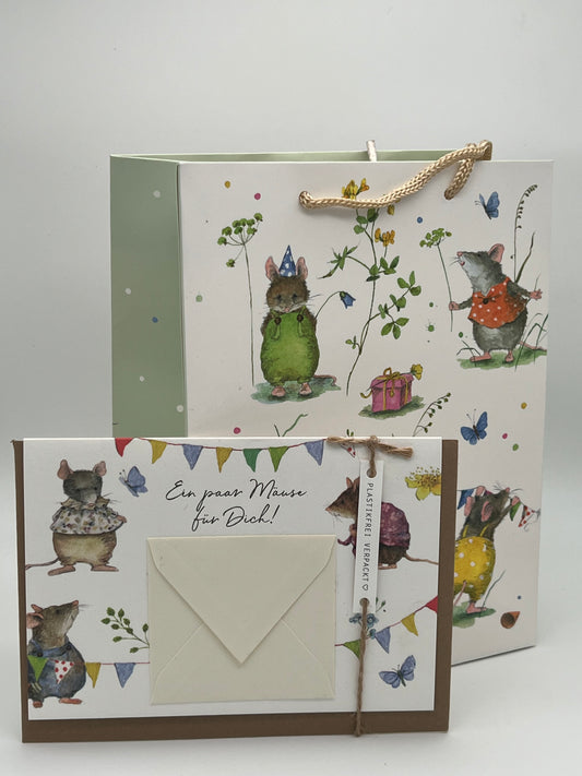 Geschenktüte „Mäuseparty“ GT 43341