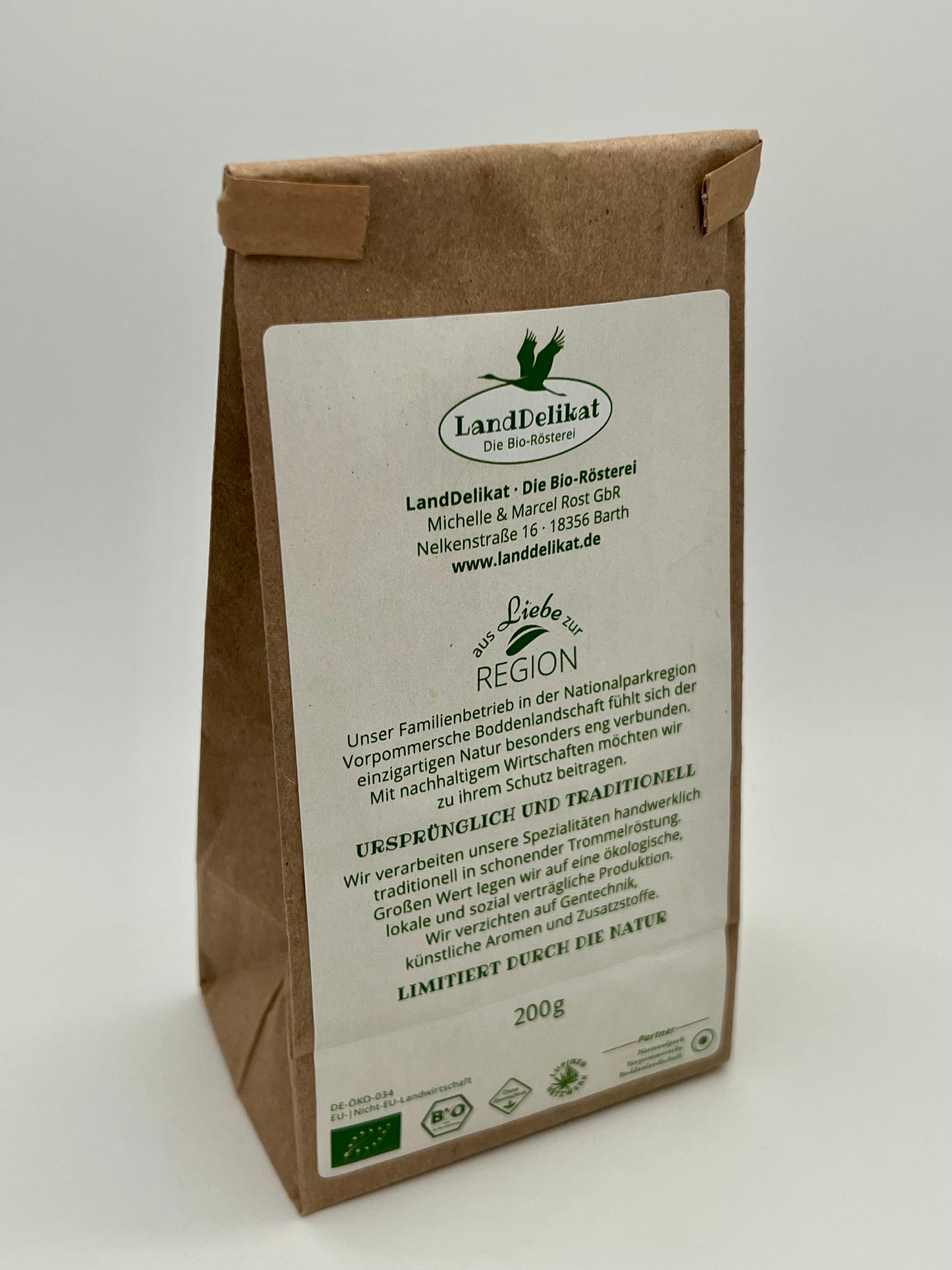 Blauer Lupini Kaffee Tonka Bio