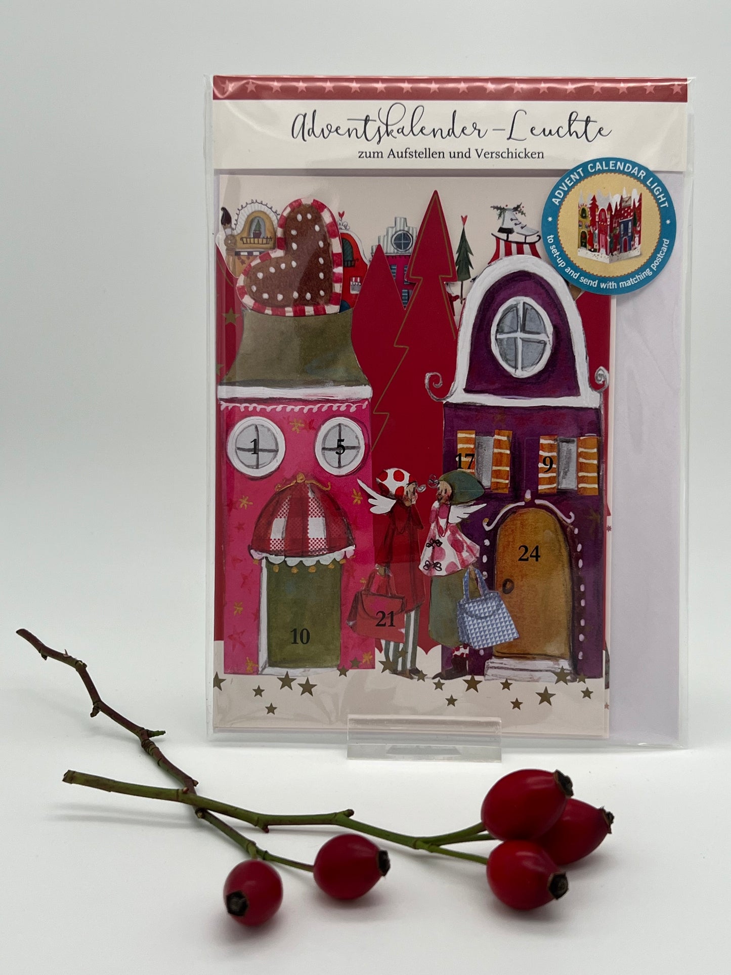 Adventskalender-Leuchte Haus AKL 00716