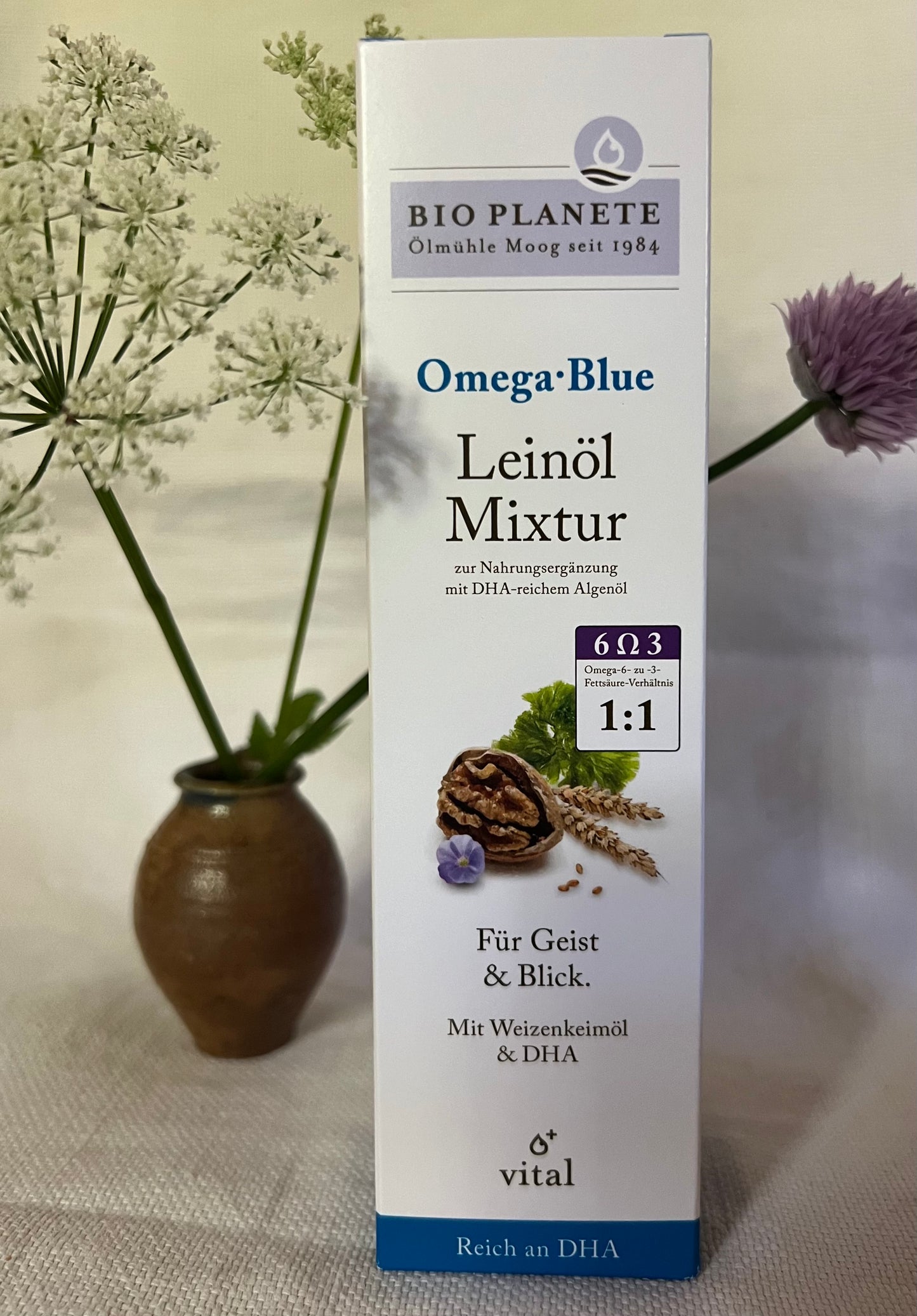 Bio Omega Blue Leinöl Mixtur 100ml