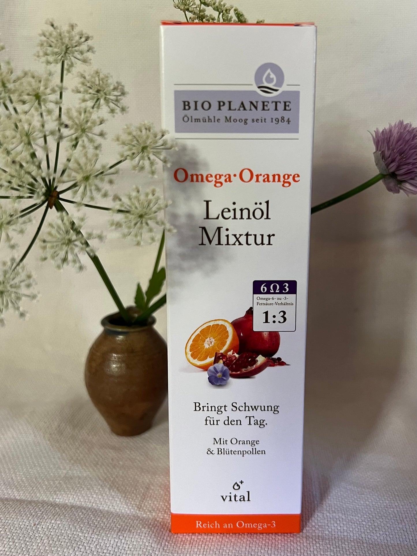 Bio Omega Orange Leinöl Mixtur 100ml
