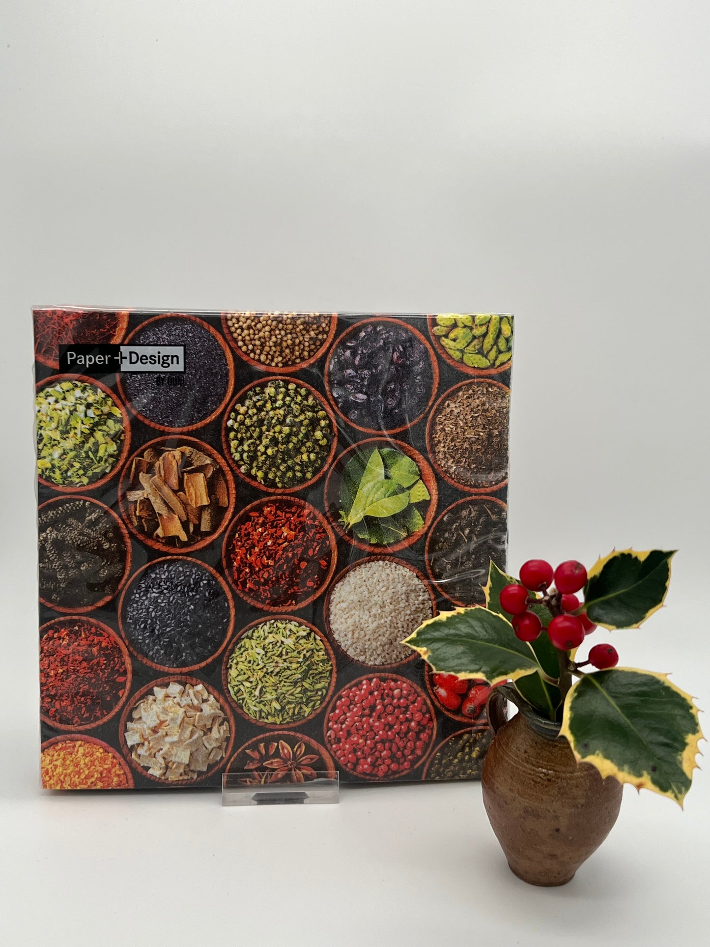 Lunchserviette „Gewürze“ 33x33cm