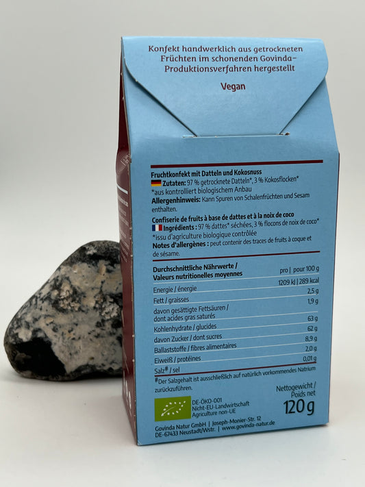 Bio Dattel-Kokos Bällchen