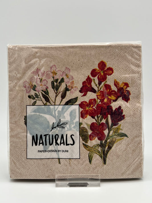 Recyclingserviette „Botanical“ 24x24cm