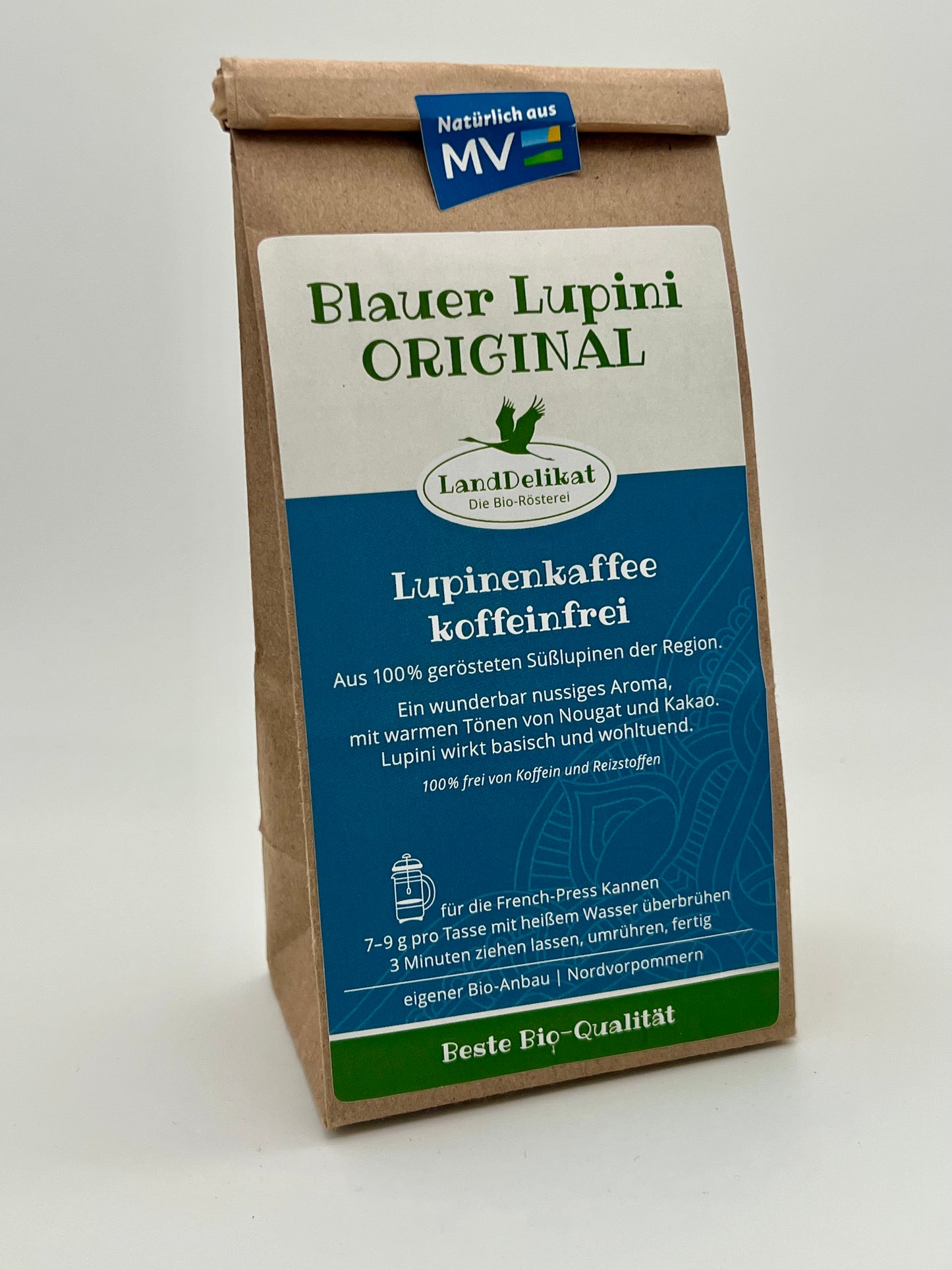 Blauer Lupini Kaffee Bio