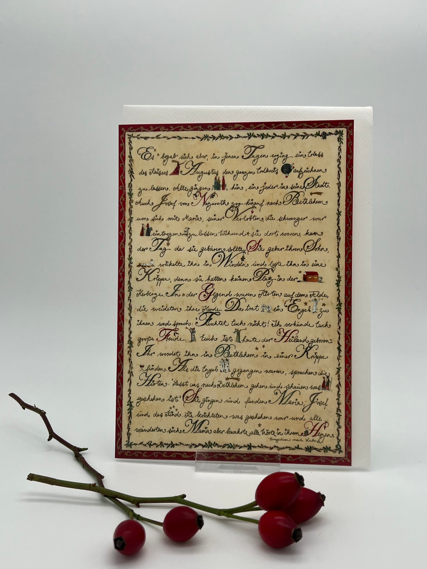 Klappkarte „Weihnachtsgeschichte“ KLK 15096