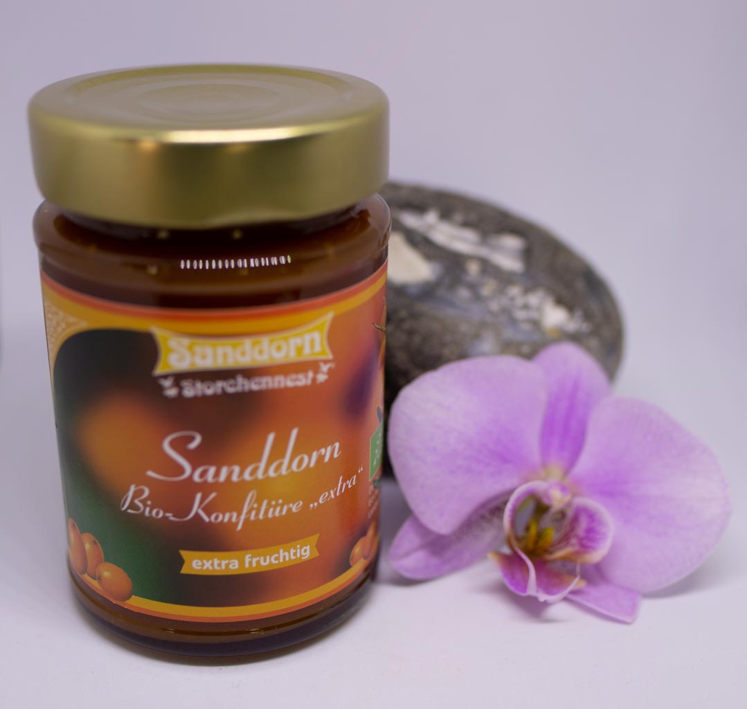 Bio Sanddorn Konfitüre extra