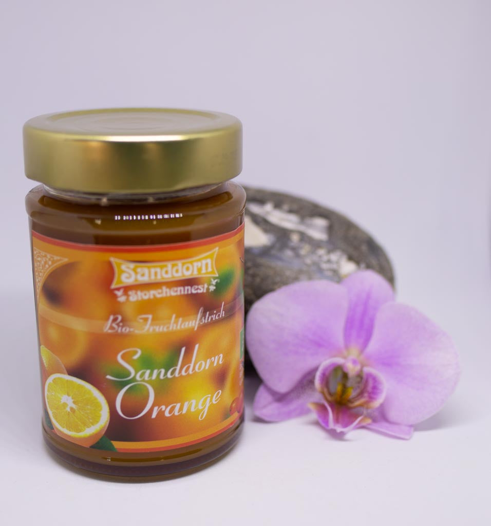 Bio Sanddorn Orange Fruchtaufstrich