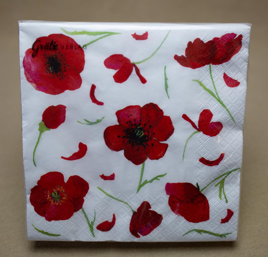 Mohnblume 33 x 33
