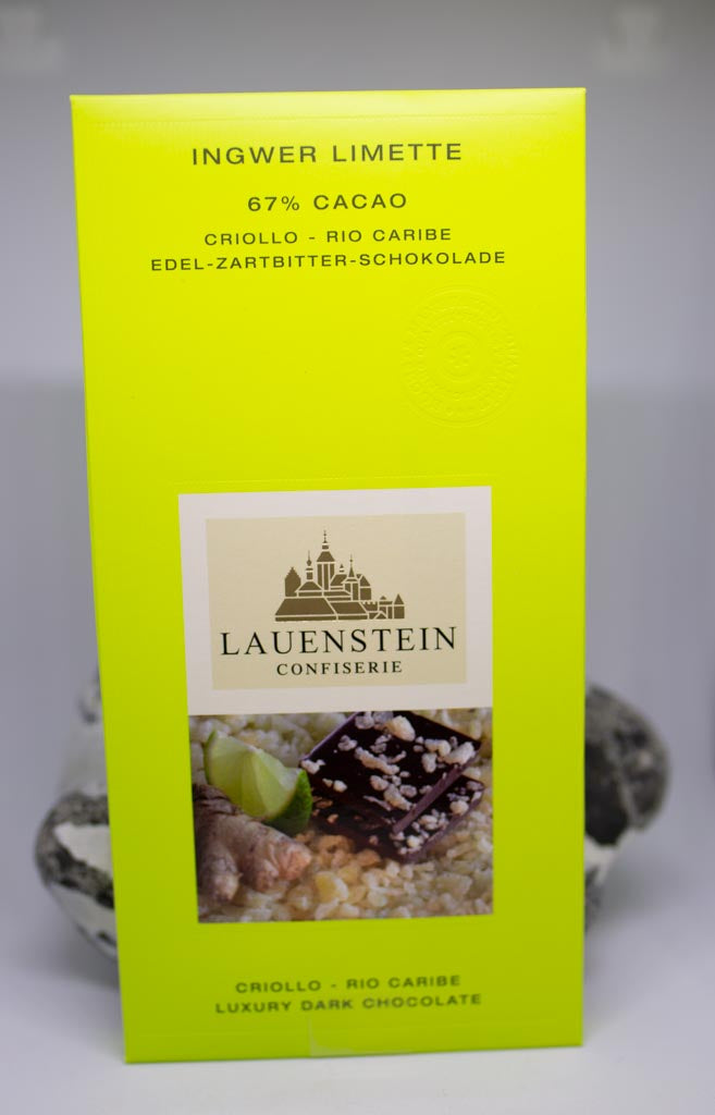 Schokoladentafel der Confiserie Lauenstein