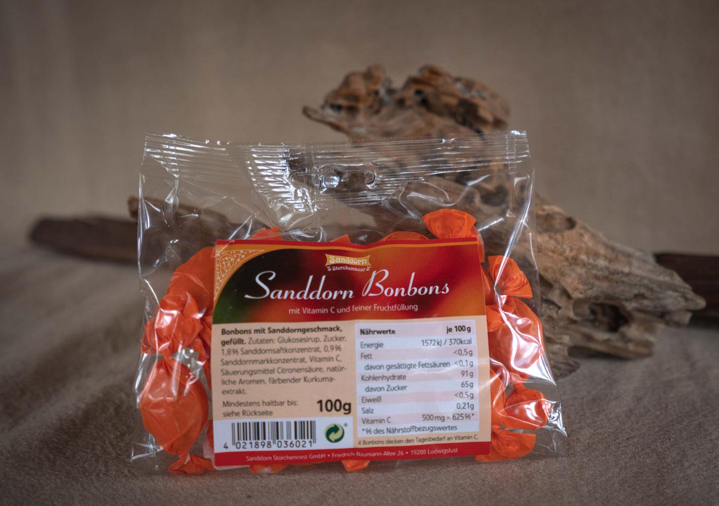 Sanddornbonbons