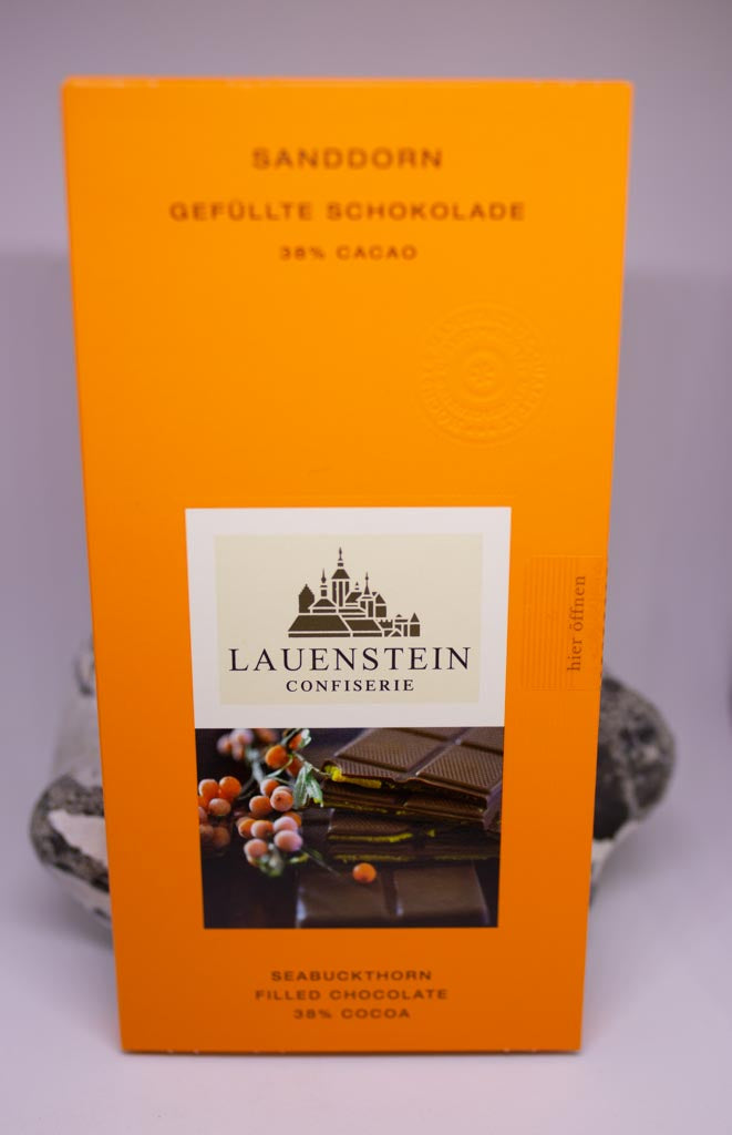 Schokoladentafel der Confiserie Lauenstein