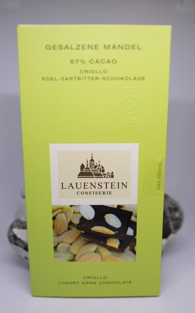 Schokoladentafel der Confiserie Lauenstein