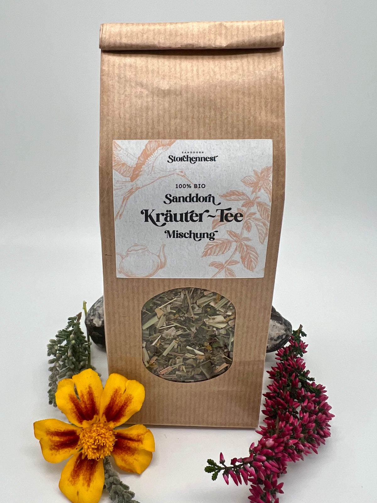 Bio Kräutertee mit Sanddorn 50g