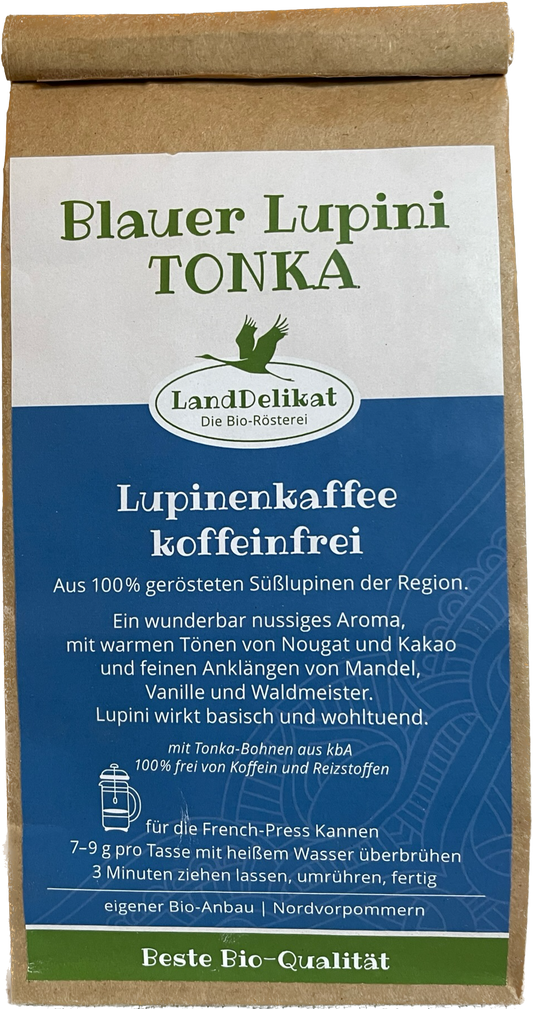 Blauer Lupini Kaffee Tonka Bio