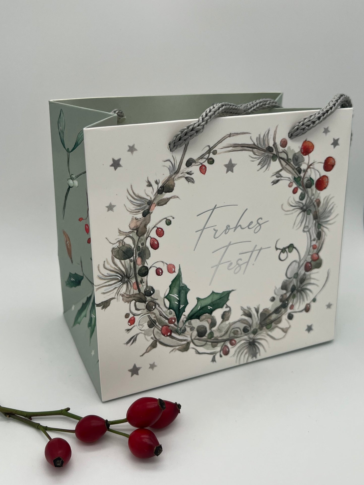 Geschenktüte „Weihnachtskranz“ GT 43180