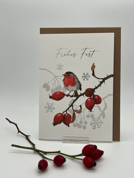 Klappkarte „Rotkehlchen“ KLK 15588