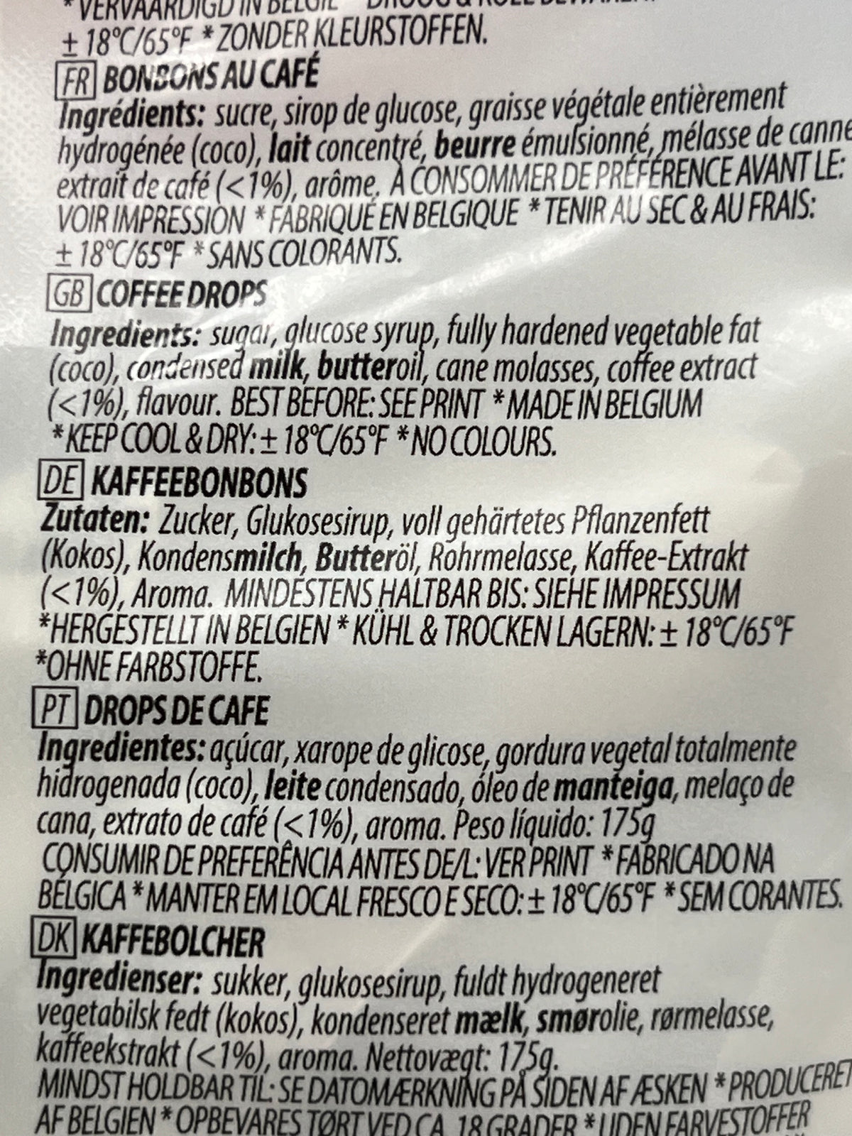 Trefin Hopjes Kaffeebonbons