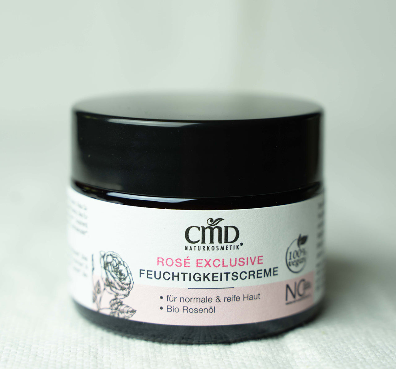 Rosé Exclusive Feuchtigkeitscreme Von CMD Naturkosmetik – 50 Ml, Vegan & Tiefenwirksam