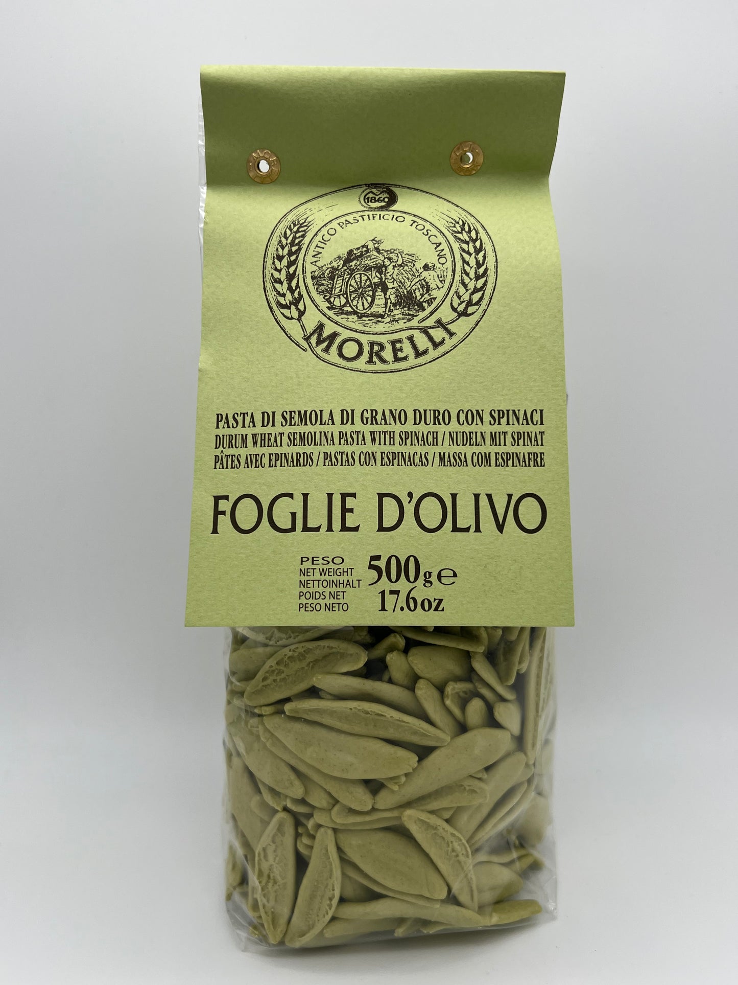 Pasta Morelli Italia · Grüne Nudeln mit Spinat